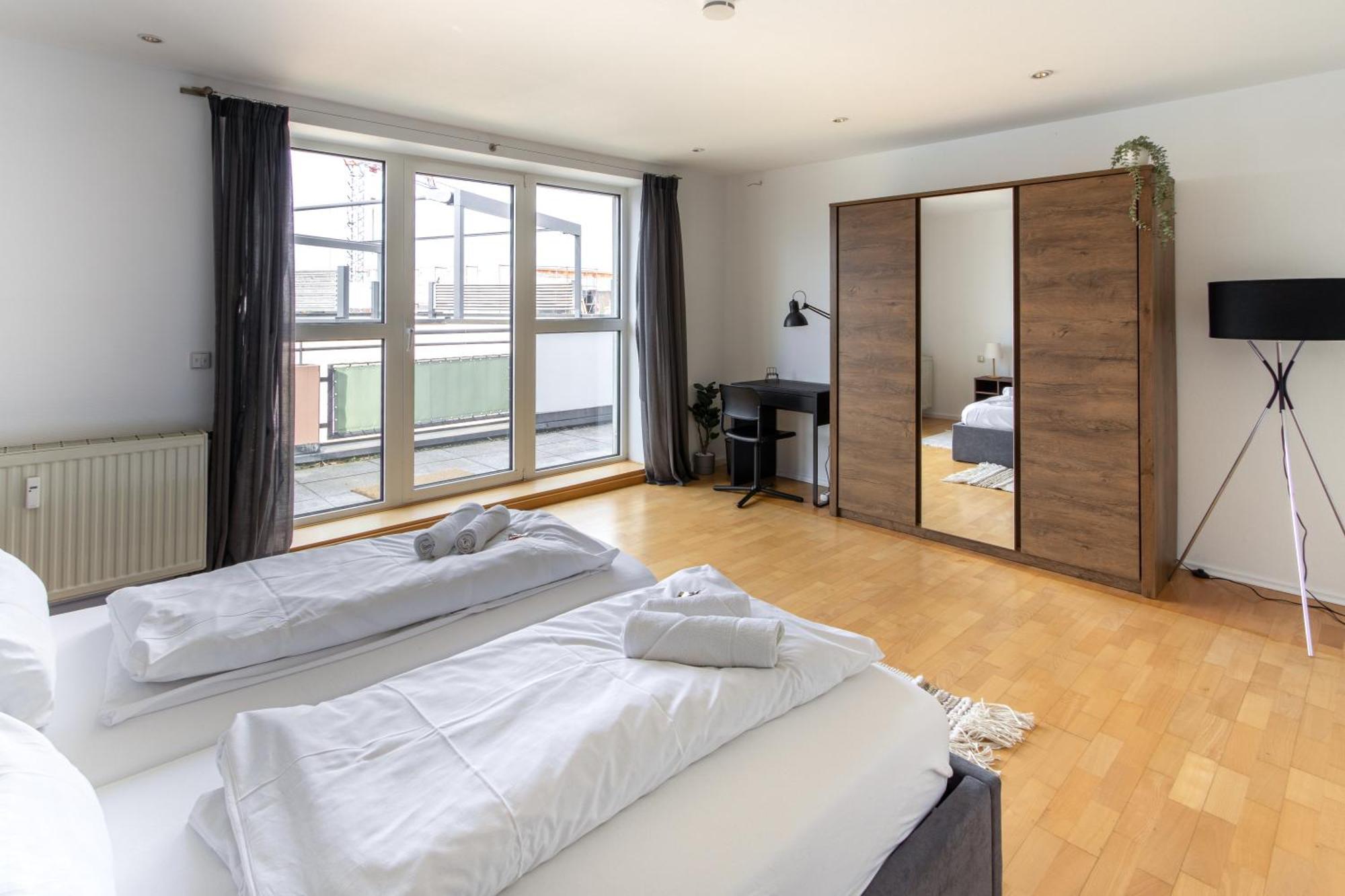 Penthouse-Maisonette - City Center, Highspeed Internet, Garage Worms Exterior photo