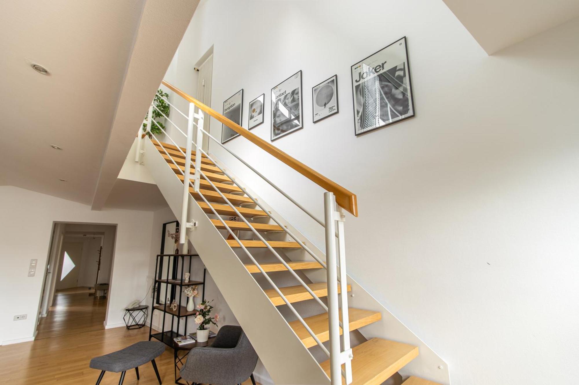 Penthouse-Maisonette - City Center, Highspeed Internet, Garage Worms Exterior photo